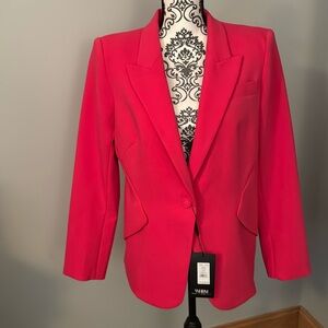 White House Black Market lipstick 💄 pink blazer